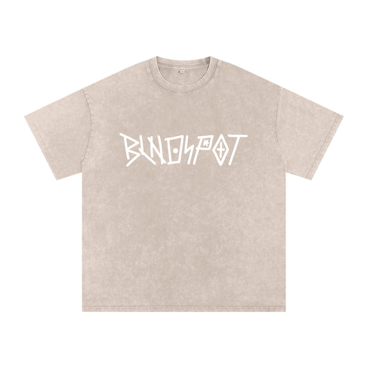 BLNDSPOT LINEAR Logo Tee - White
