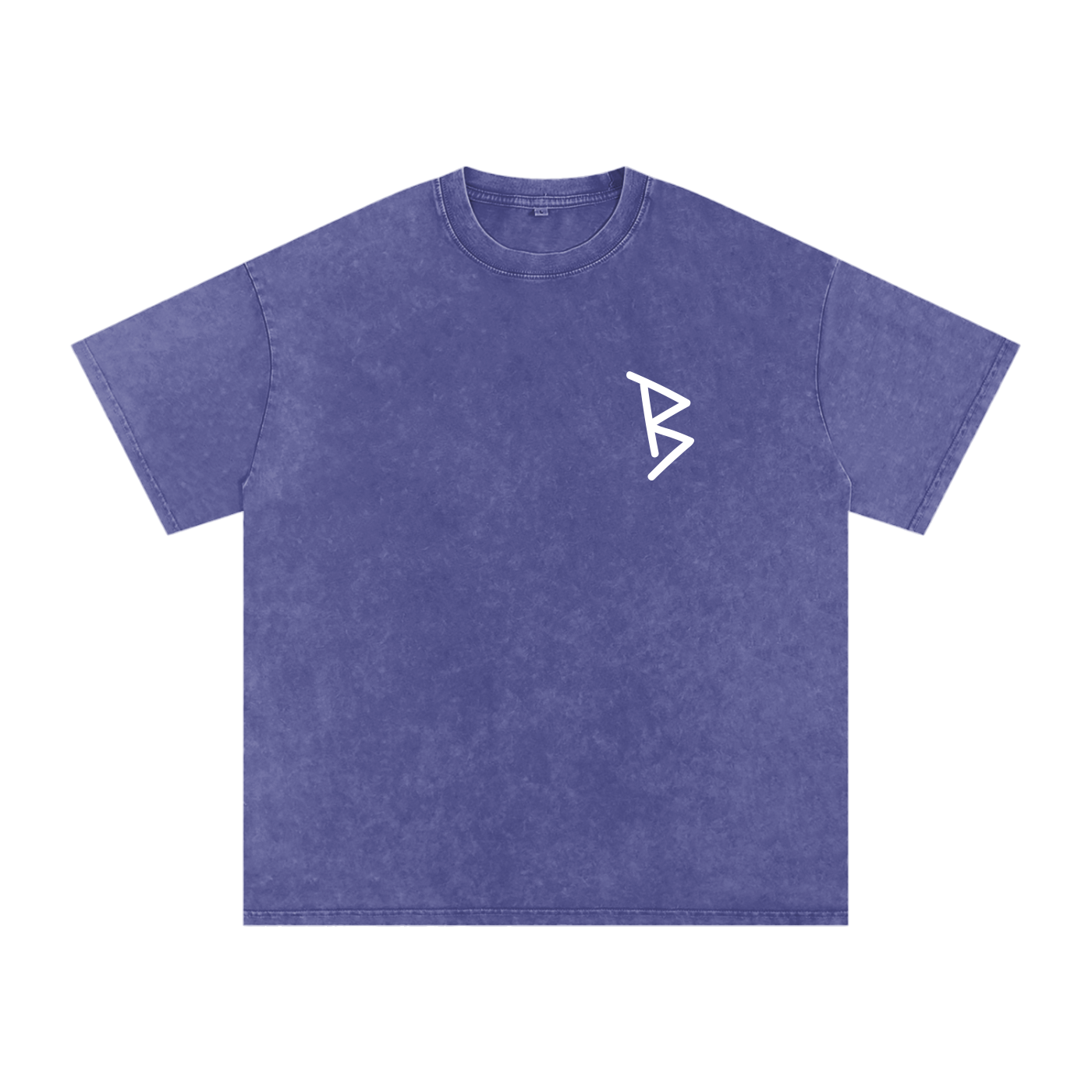 BLNDSPOT STACKED Logo Tee - White