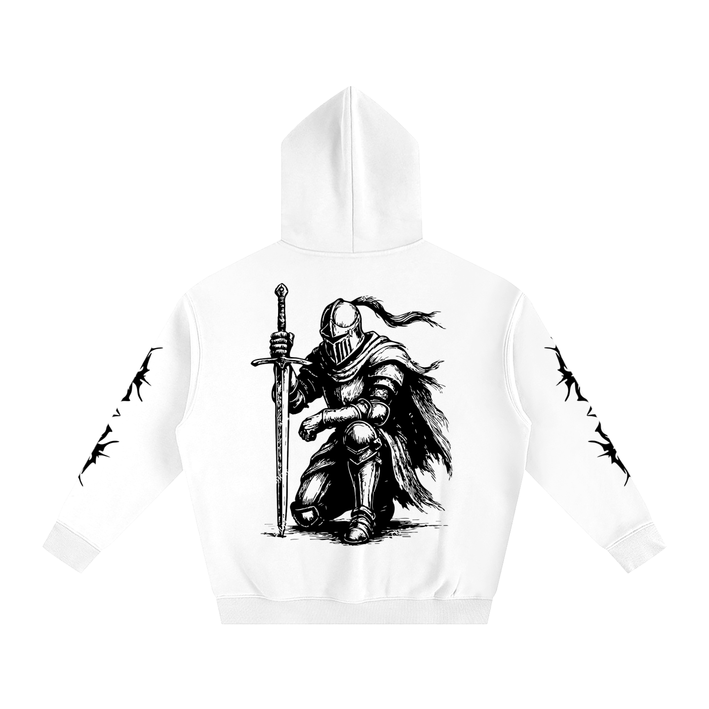 Armored Knight Hoodie (Black)