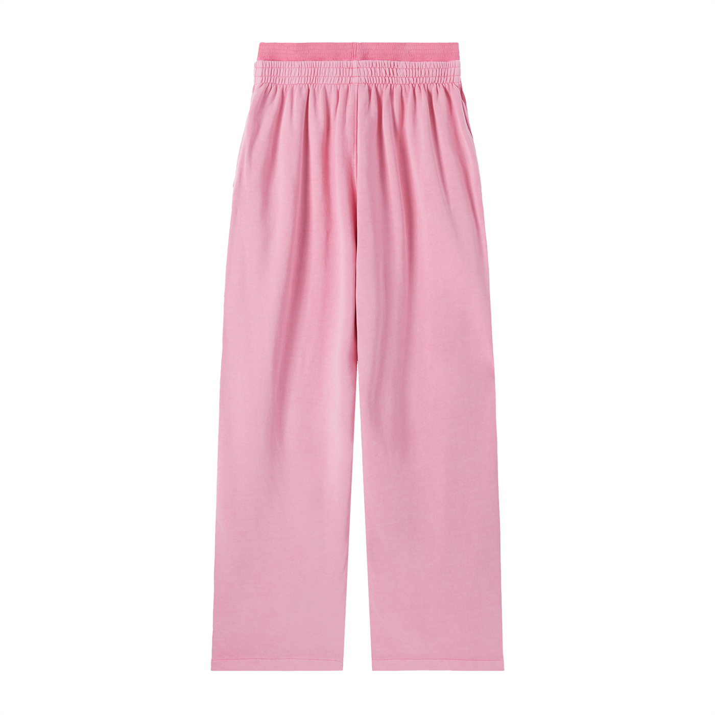 Pink Vintage Washed Waist Pants