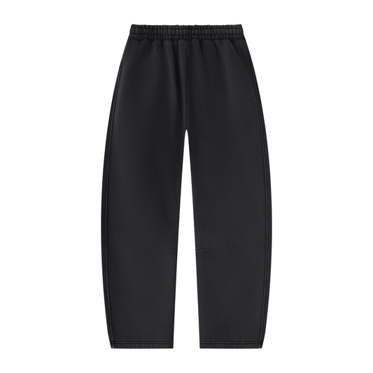 Vintage Wash Barrel Leg Fleece Sweatpants