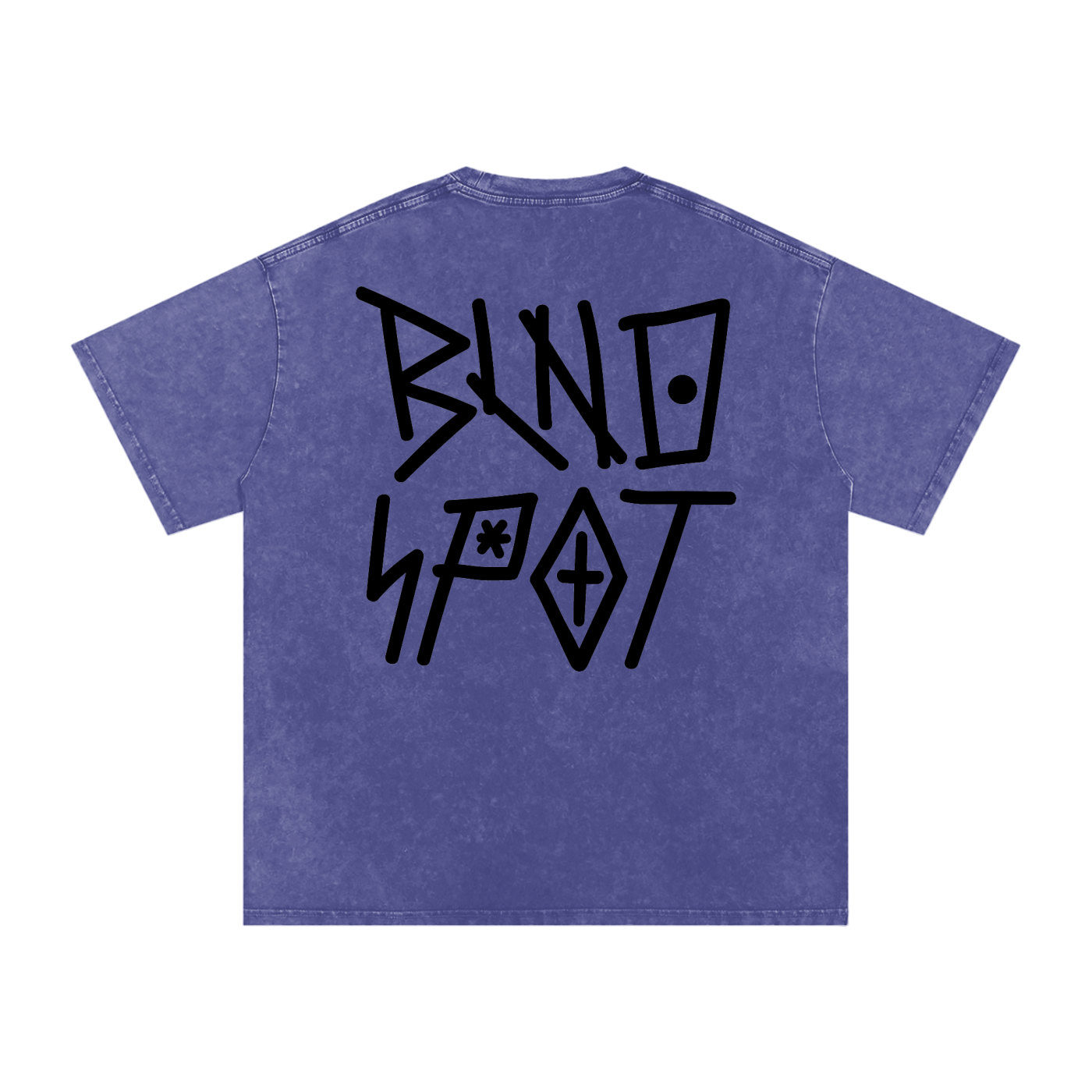 BLNDSPOT STACKED Logo Tee - Black