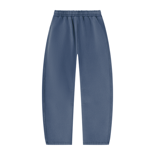 Vintage Wash Barrel Leg Fleece Sweatpants