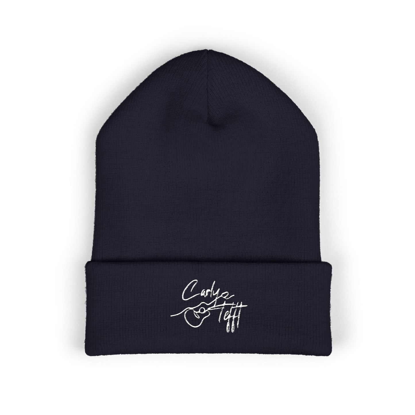 Carly Tefft Embroidered Beanie
