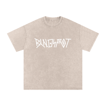 BLNDSPOT LINEAR Logo Tee - White
