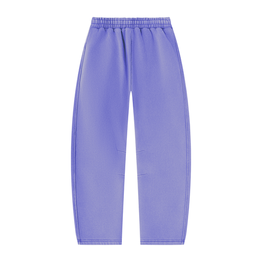 Vintage Wash Barrel Leg Fleece Sweatpants
