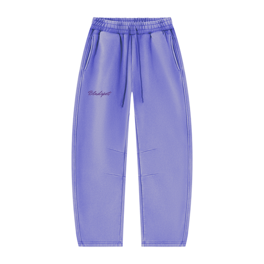 Vintage Wash Barrel Leg Fleece Sweatpants