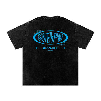 BLNDSPOT CURVED Logo Tee (Blue)