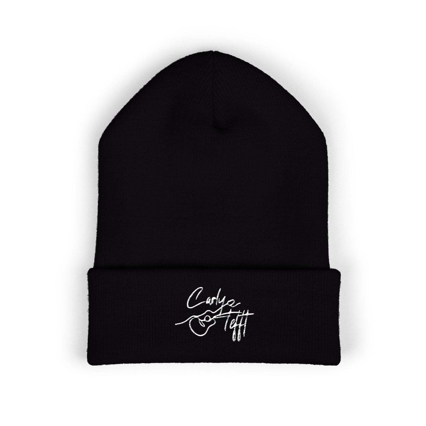 Carly Tefft Embroidered Beanie
