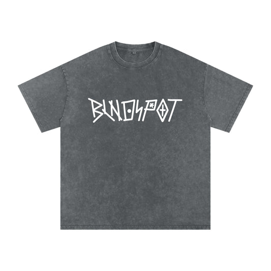 BLNDSPOT LINEAR Logo Tee - White
