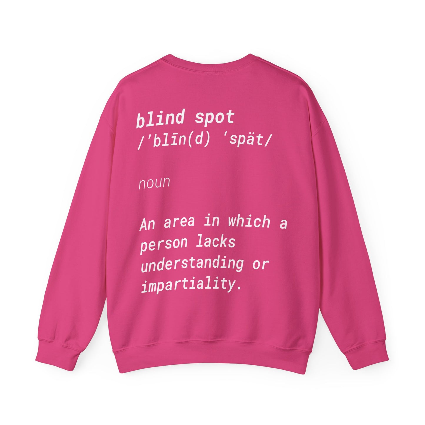 BLNDSPOT Definition Sweatshirt- BCA Month