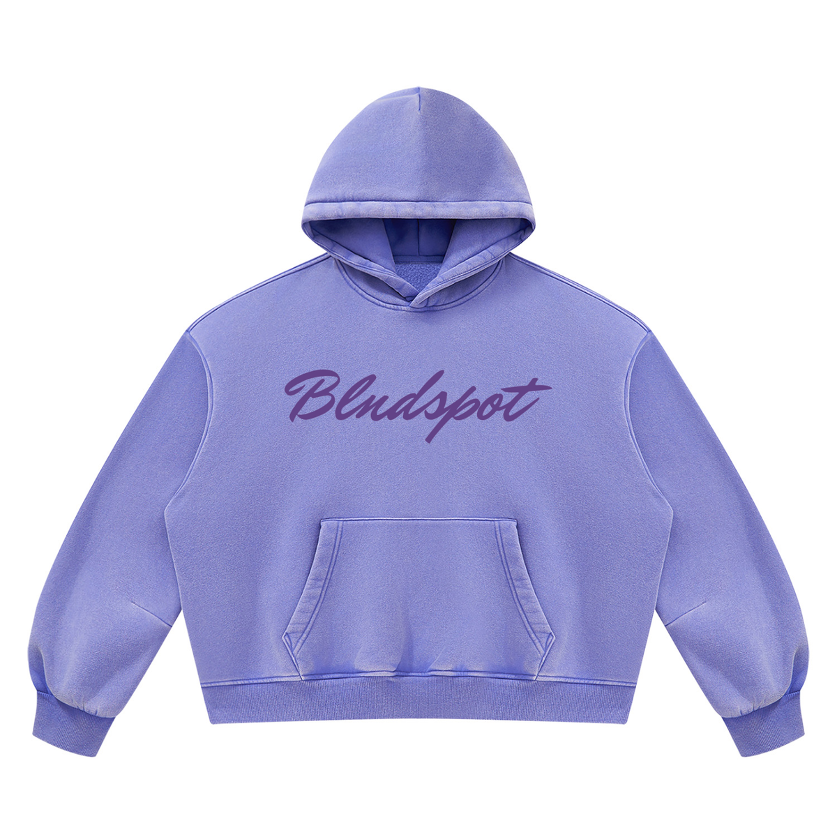 Vintage Wash Boxy Fleece Hoodie