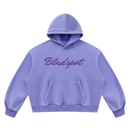 Vintage Wash Boxy Fleece Hoodie