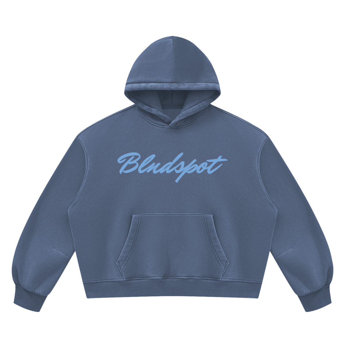 Vintage Wash Boxy Fleece Hoodie