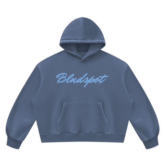 Vintage Wash Boxy Fleece Hoodie