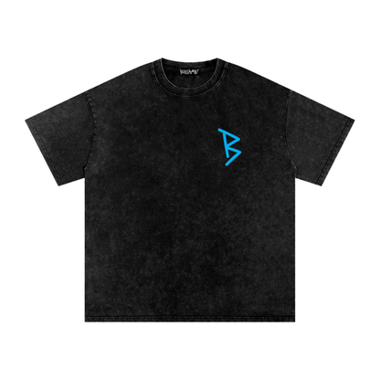 BLNDSPOT CURVED Logo Tee (Blue)