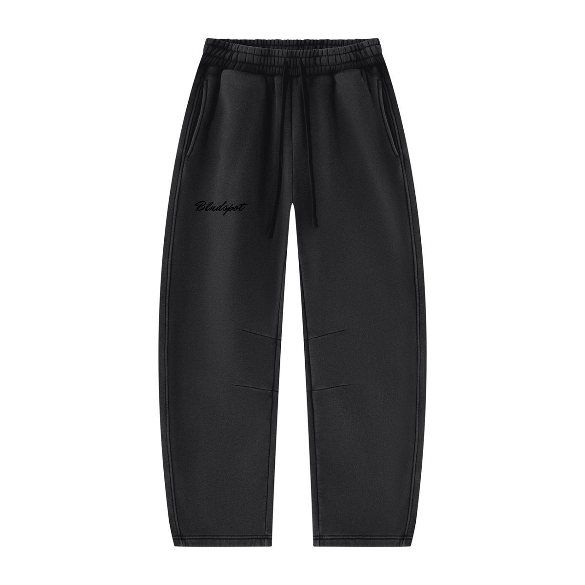 Black Vintage Wash Sweatpants