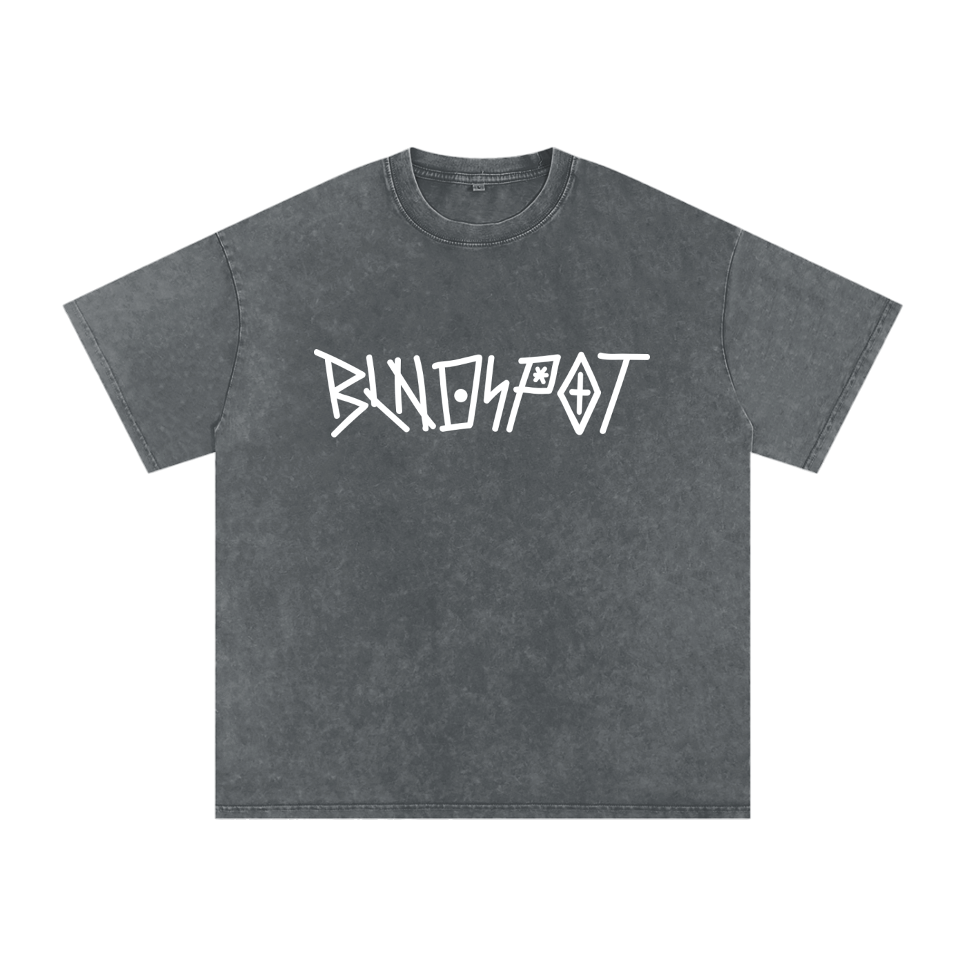 BLNDSPOT LINEAR Logo Tee - White