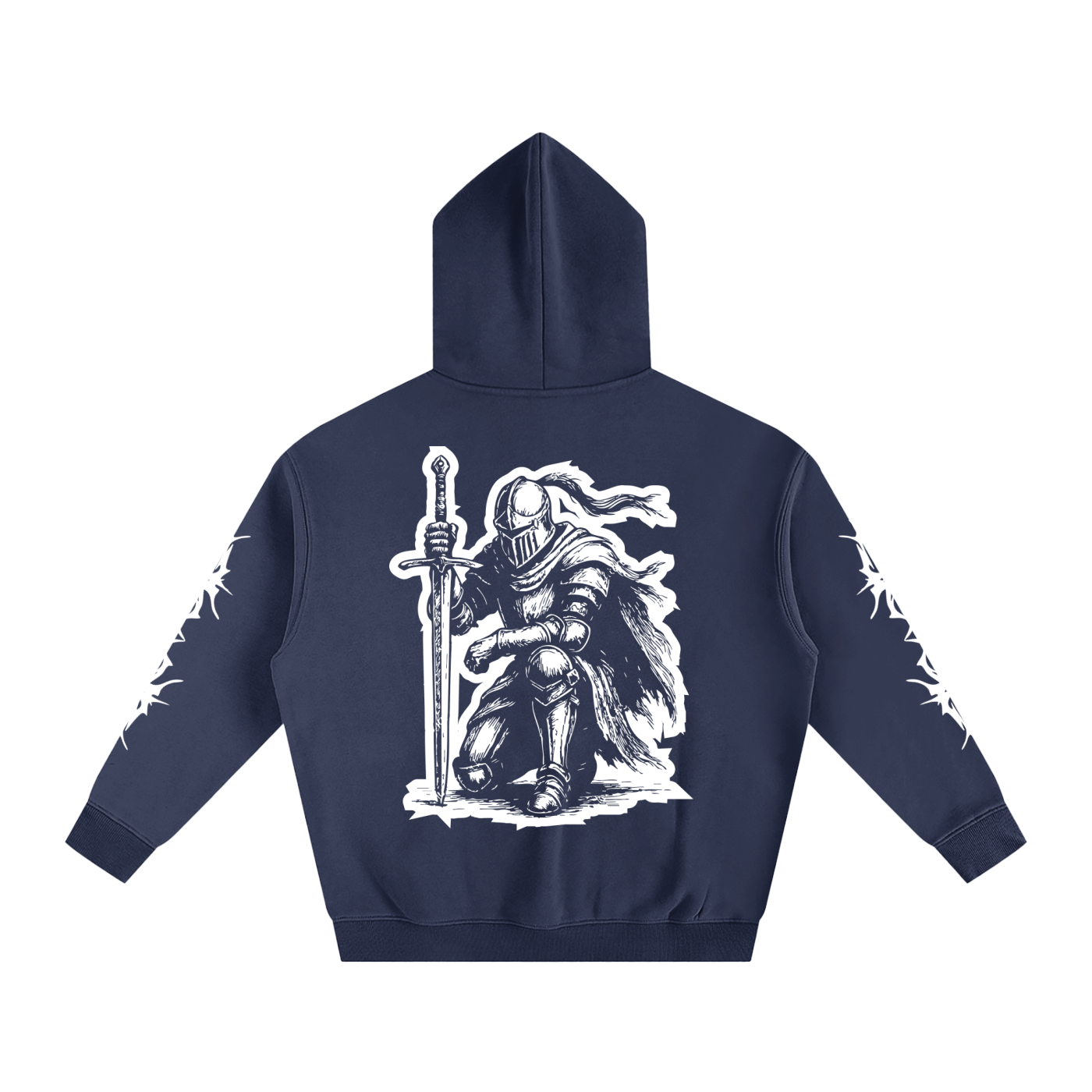 Armored Knight Hoodie (White)