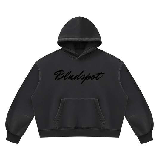 Vintage Wash Boxy Fleece Hoodie