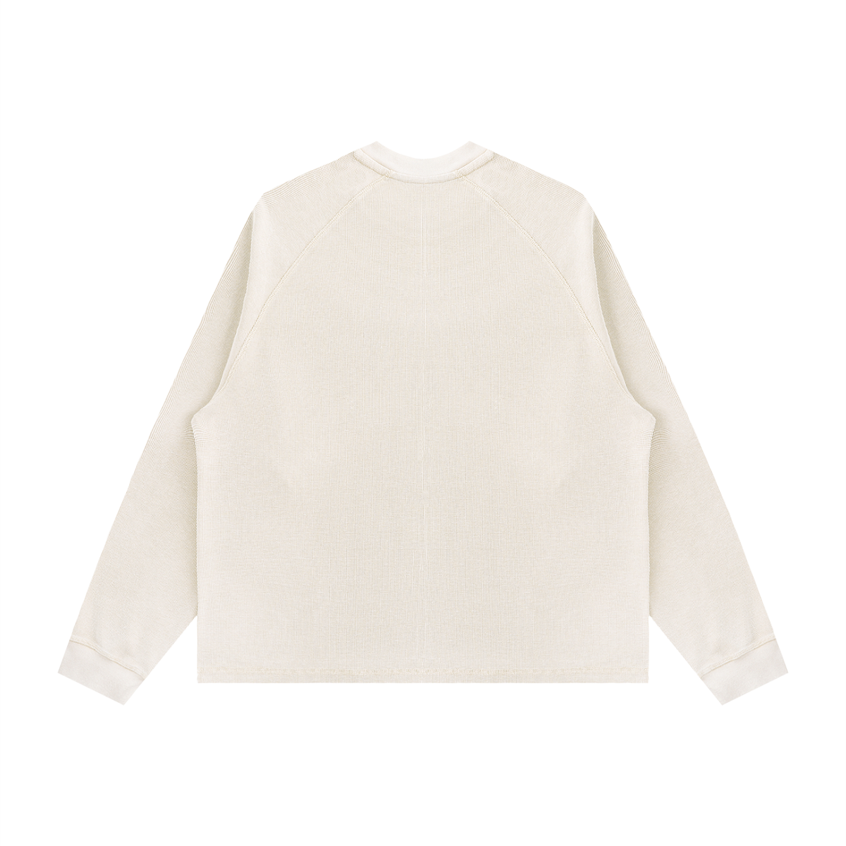 BLNDSPOT Vintage Wash Waffle Knit Crewneck