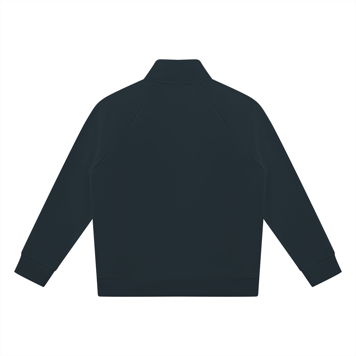 Navy Stand Collar Jacket