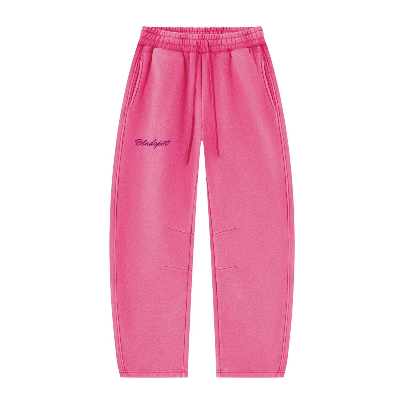 Vintage Wash Barrel Leg Fleece Sweatpants