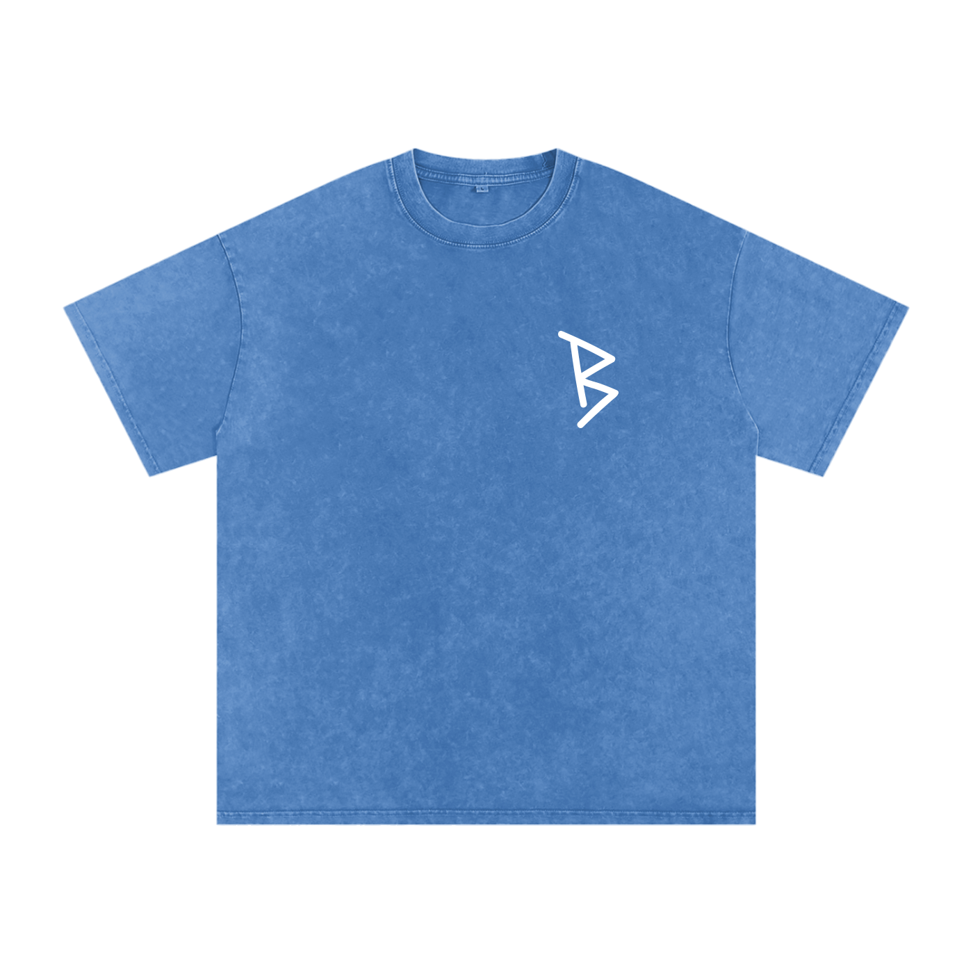 BLNDSPOT STACKED Logo Tee - White