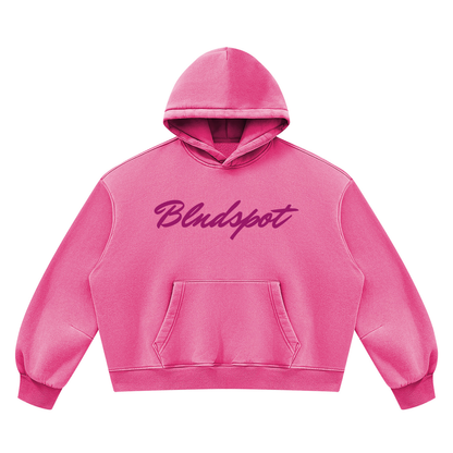 Vintage Wash Boxy Fleece Hoodie