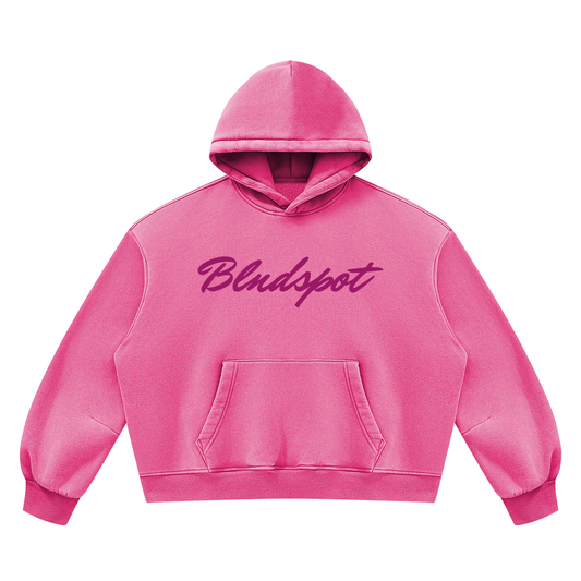 Vintage Wash Boxy Fleece Hoodie