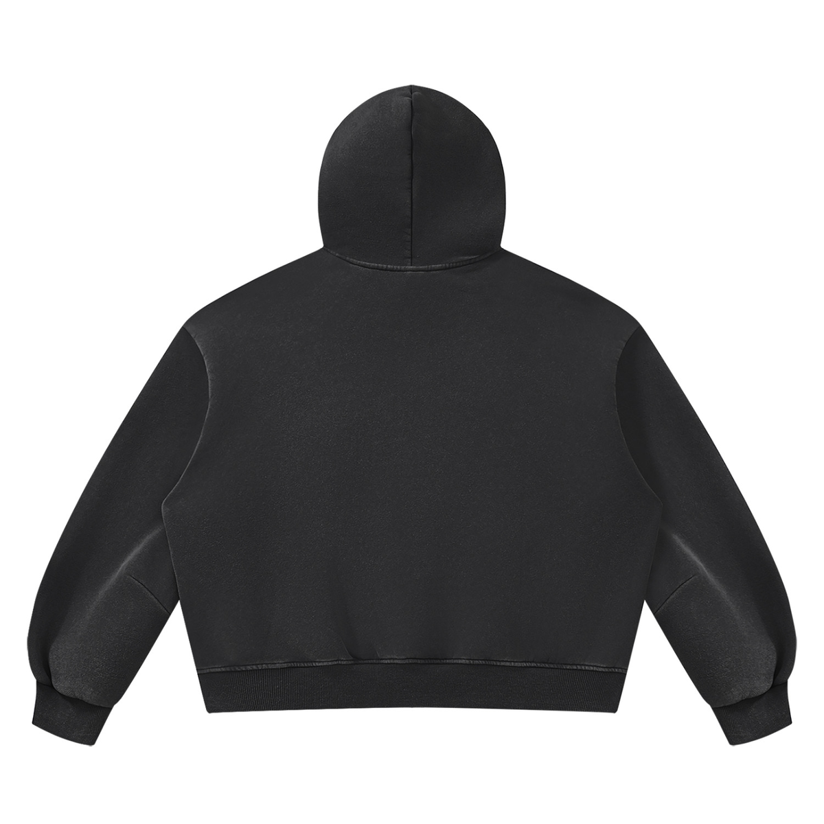 Vintage Wash Boxy Fleece Hoodie