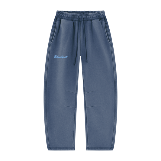 Vintage Wash Barrel Leg Fleece Sweatpants