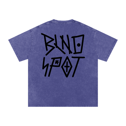 BLNDSPOT STACKED Logo Tee - Black