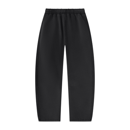 Vintage Wash Barrel Leg Fleece Sweatpants
