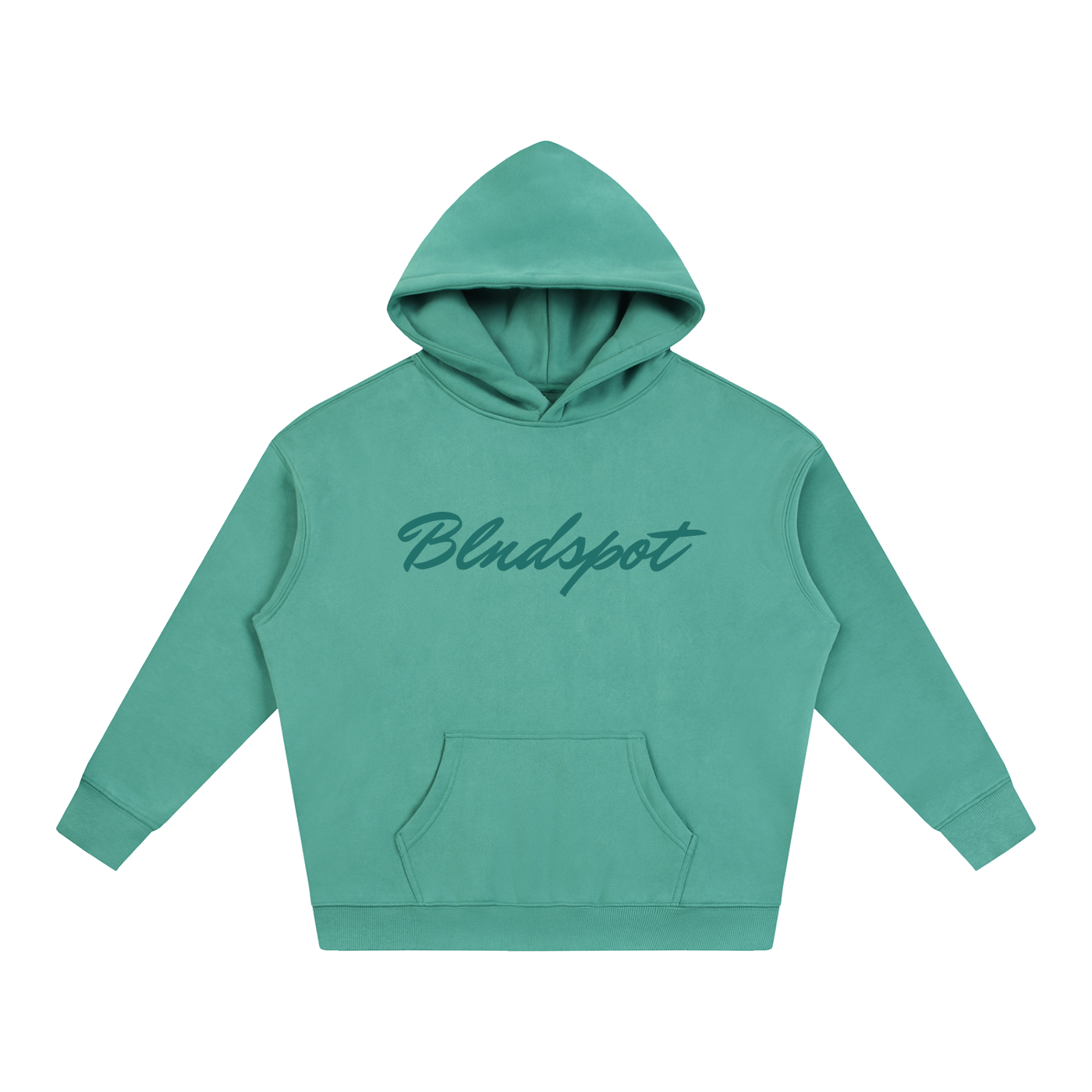 Medium Green Oversize Fleeced Hoodie