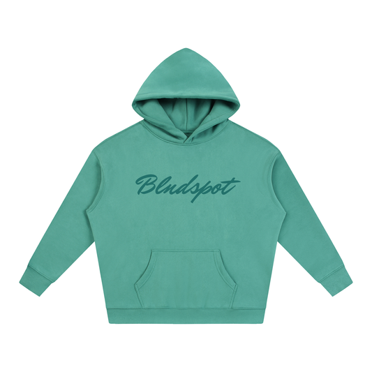 Medium Green Oversize Fleeced Hoodie
